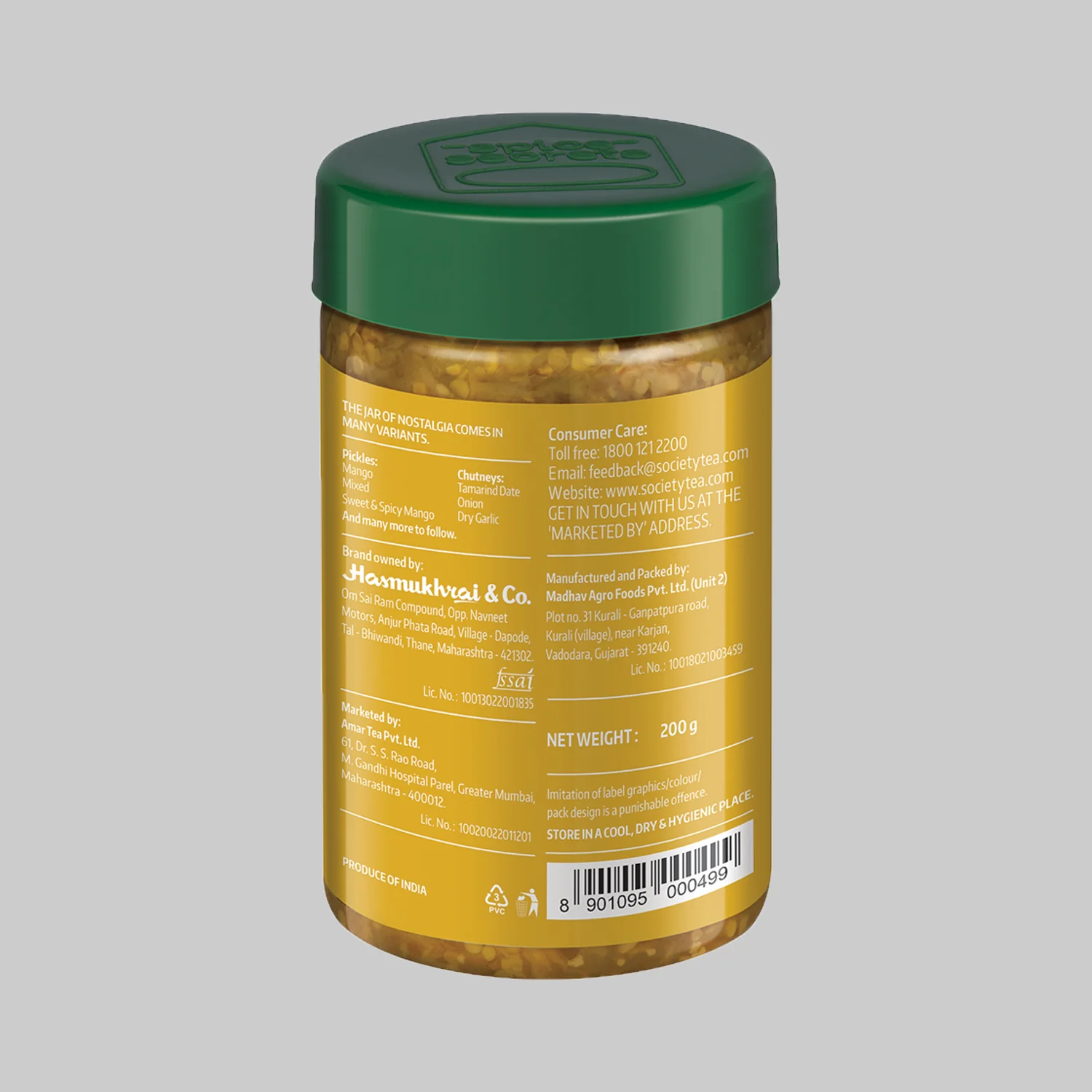 Green Chilli Lime Pickle - Pack of 2 - Image 3