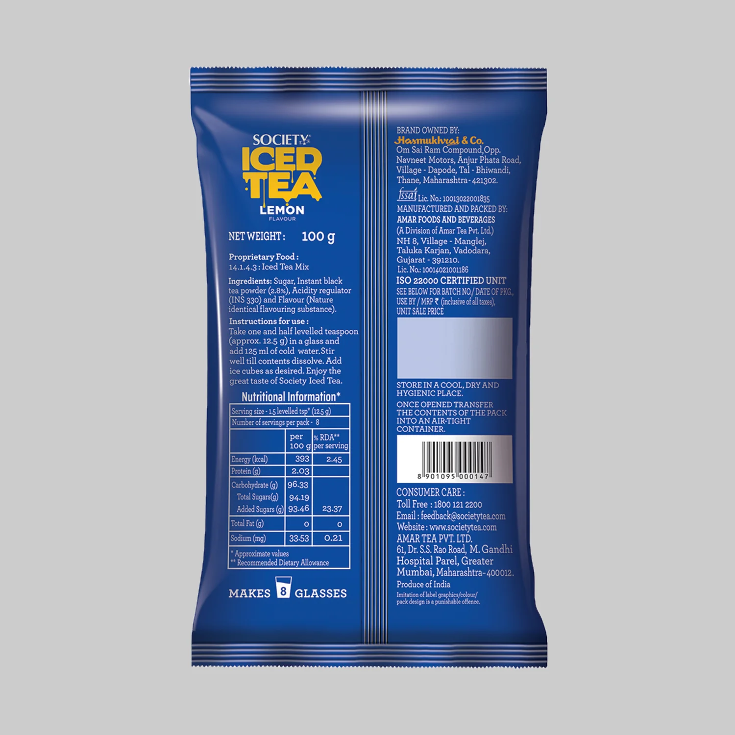 Raw Mango + Peach & Apricot + Lemon + Green Tea Lemon Iced Tea - Image 7